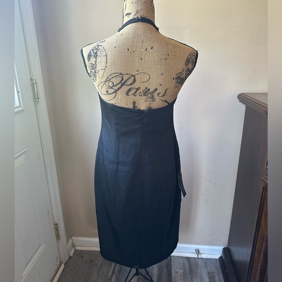 NEW Ann Taylor Black Dress Embellished JeweledHalter 327253 Formal/CocktailSmall - Picture 5 of 16